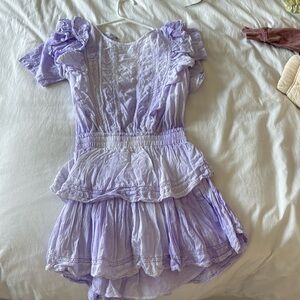 Loveshackfancy purple Natasha dress